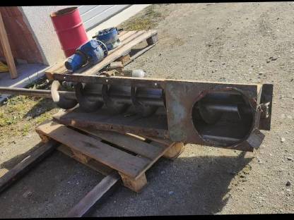 Förderschnecke mit Motor, Getriebemotoren