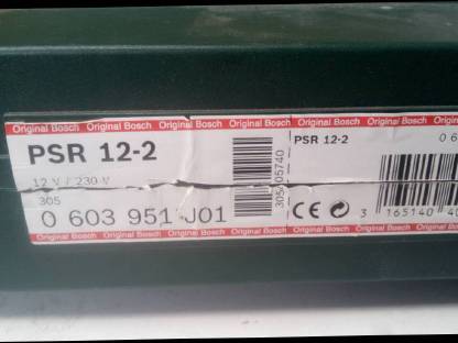 Bild 4:Bosch Akkuschrauber PSR 12-2