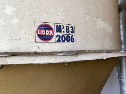 Bild 9:Silo Polyestersilo LODA 8,3 m³ - 6,5 t