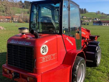 Bild 9:Schäffer 670T Hoflader Teleskopradlader Radlader