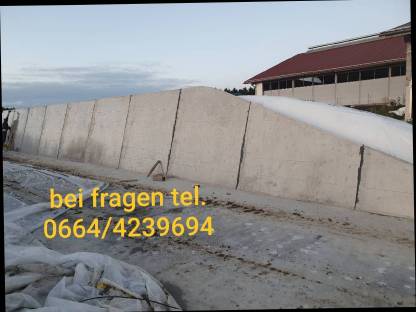 Bild 6:Fahrsilo Wandelementschalung