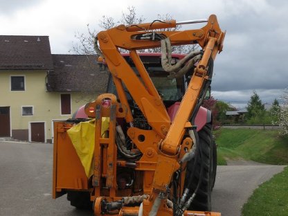 Bild 3:Verkauf CVX150 mit leicht gebrauchten Böschungsmähausleger