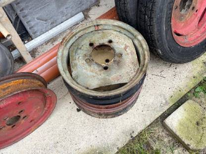 Bild 3:Oldtimer Traktor Felgen Steyr Lindner Deutz