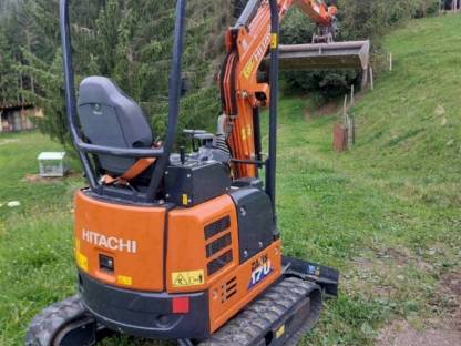 Bild 2:Bagger Hitachi Zaxis 17U