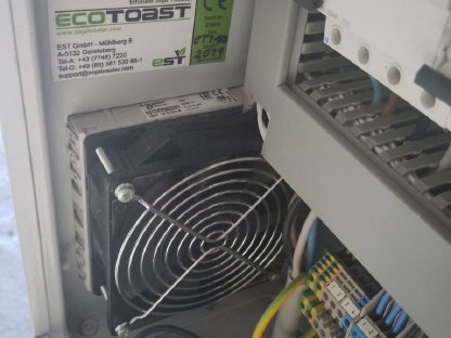 Bild 4:Sojatoaster ET1-100, 100 kg/h Durchsatz