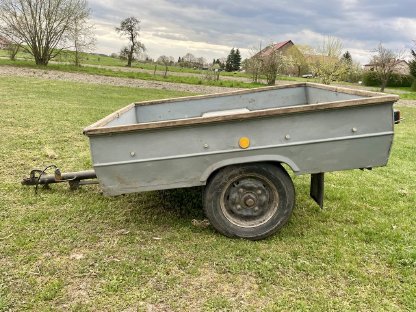 Bild 4:DDR Anhänger HP 750 – gut erhalten, mit TÜV, EZ 1975