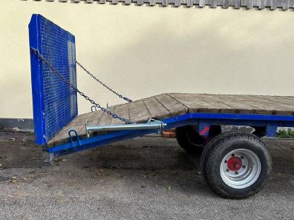 Bild 8:Tieflader Baggertransporter