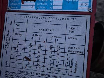 Bild 6:Hackschnitzelmaschine Pöttinger WID-U
