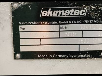 Bild 4:Elumatec Doppelsäge DG 104