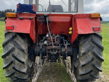 Bild 4:Steyr 8070 mit Frontlader