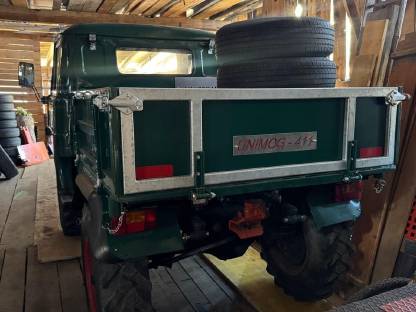 Bild 2:Unimog 411, tausche gegen Bagger oder Schneidspalter