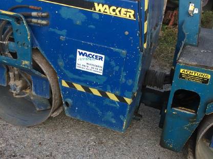 Bild 6:Wacker RD25 Walze