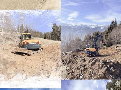 Bild 8:Baggerarbeiten