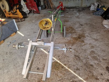 Bild 3:Güllemixer Zapfwellenantrieb
