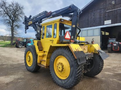 Bild 4:MB Trac 1500 mit Kran und Frontlader