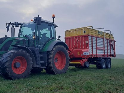 Bild 3:Silagearbeiten Faro 3500