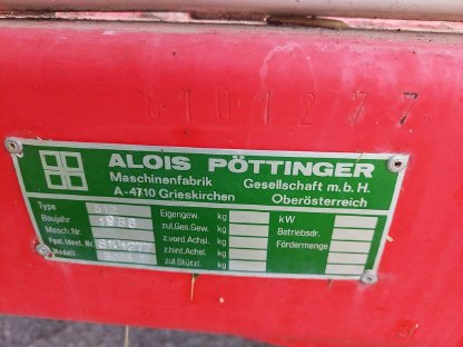 Bild 2:Ladewagen Pöttinger Boss 1