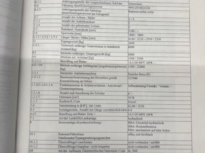 Bild 4:Unimog 406 Sammlungsauflösung