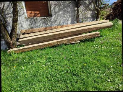 Bild 3:Altholz Balken