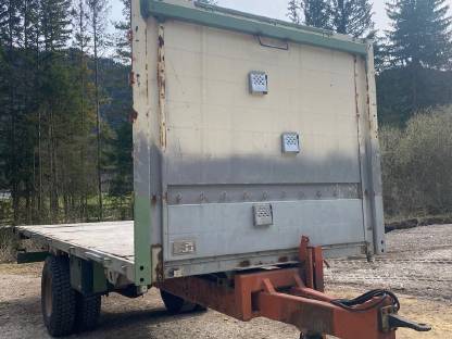 Plateauanhänger, Ballenanhänger, Ballenwagen, Anhänger