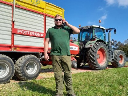 Bild 5:Silagearbeiten Faro 3500