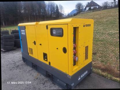 Bild 2:Stromaggregat Atlas Copco QAS 5 100