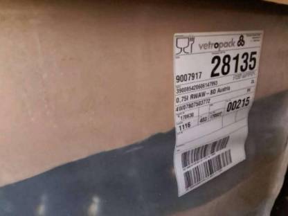 Bild 3:750 ml Weinflasche, Glasflasche