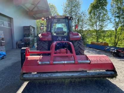 Bild 2:Mulch- und Schlägelarbeiten