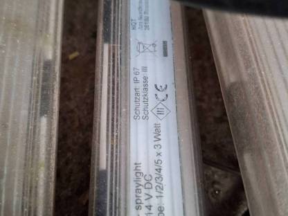 Bild 2:LED-Düsenbalkenbeleuchtung Spritze 24 m