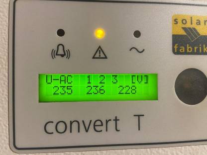Bild 3:5 kW Wechselrichter Solarfabrik Convert 6T