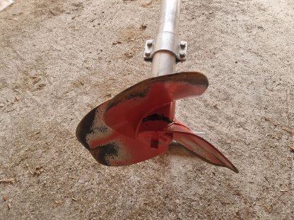 Bild 4:Güllemixer Zapfwellenantrieb