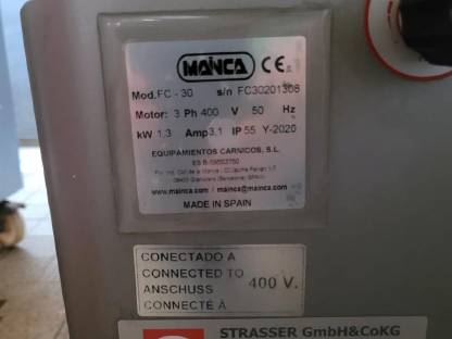 Bild 5:MAINCA Wurstfüller MOD. FC-30 (30 l)
