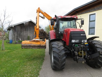Bild 9:Verkauf CVX150 mit leicht gebrauchten Böschungsmähausleger