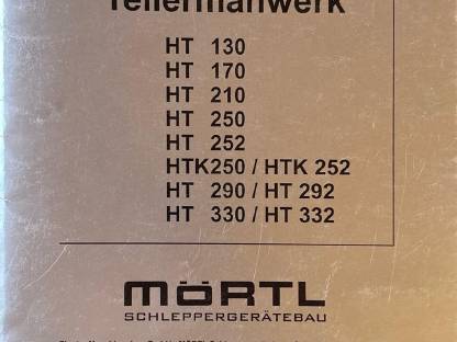 Bild 4:Mörtel HT 210-C Heck-Tellermähwerk mit Mähaufbereiter