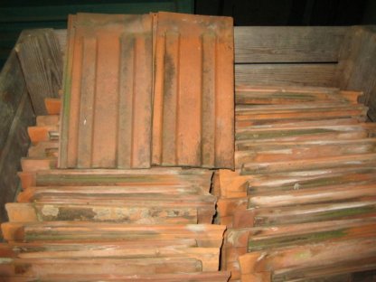 Bild 3:Dachziegel, Falzdachziegel