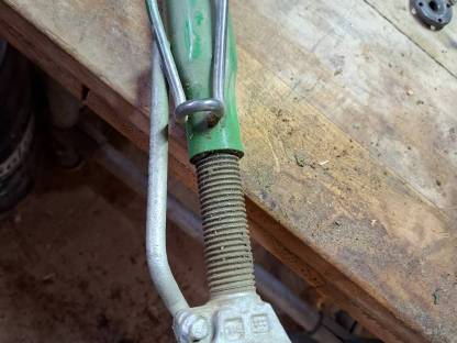 Bild 2:Mechanischer Oberlenker