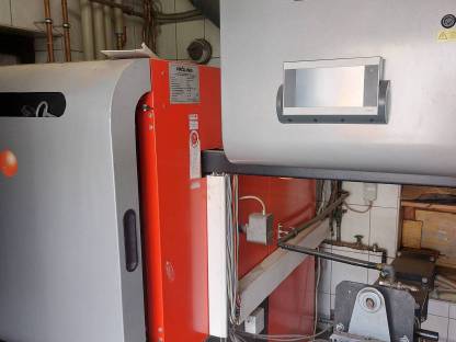 Bild 4:Hackgutkessel Turbomatic 100 Fröling