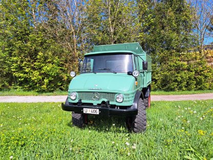 Bild 2:Unimog 406 liebevoll restauriert