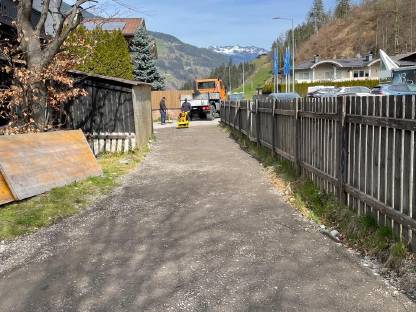 Bild 5:Bagger Arbeiten