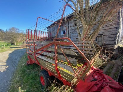 Bild 3:Pöttinger Ladewagen/Heuwagen, Bj. 1969, voll funktionsfähig