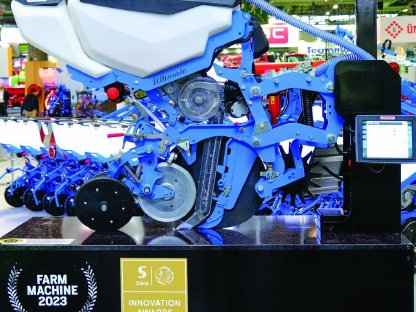 Bild 2:Einzelkornsaat Monosem Valoterra