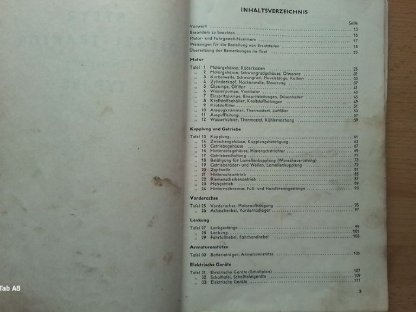 Bild 2:Steyr 188 Teileverzeichnis