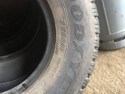 Auto Reifen Good Year 7.50R16