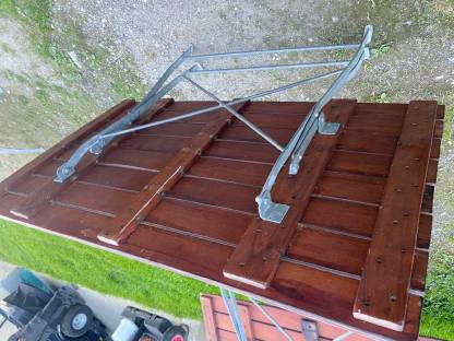 Bild 3:Gartentisch klappbar