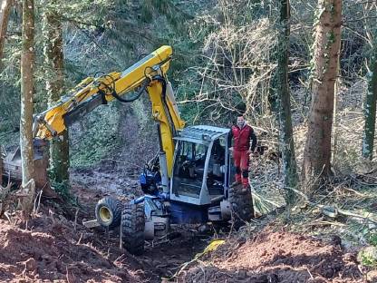 Bild 6:Schreitbagger Steiermark