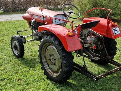 Bild 7:Oldtimer Traktor Lindner LW 20 N