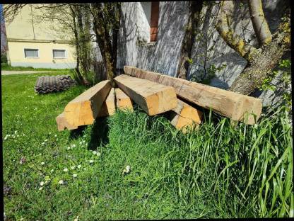 Bild 2:Altholz Balken