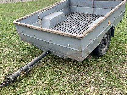 Bild 3:DDR Anhänger HP 750 – gut erhalten, mit TÜV, EZ 1975