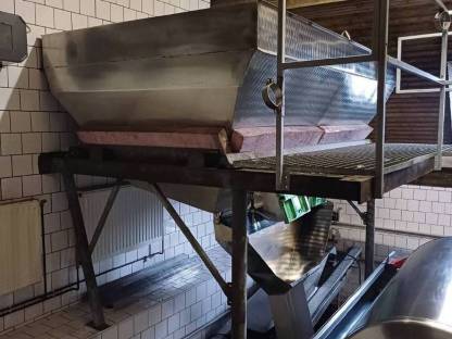 Bild 2:Hochbehälter für Maische oder Getreide