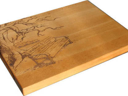 Bild 2:Schneidebretter aus heimischen Hölzern